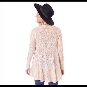 FREE PEOPLE Coffee In The Morning Tunic Top